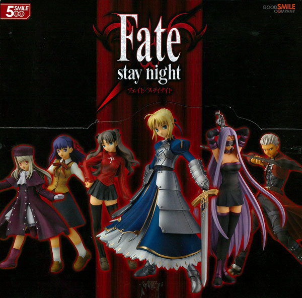 SMILE500 Fate/stay night トレーディングフィギュア 全7種+シークレット1種セット