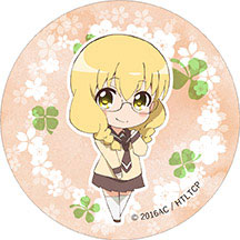 三者三葉 BIG缶バッジ 葉山照[アクアマリン]《在庫切れ》