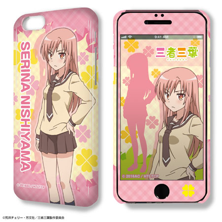 デザジャケット 三者三葉 Iphone 6 6sケース 保護シート デザイン04 西山芹奈 ライセンスエージェント 在庫切れ