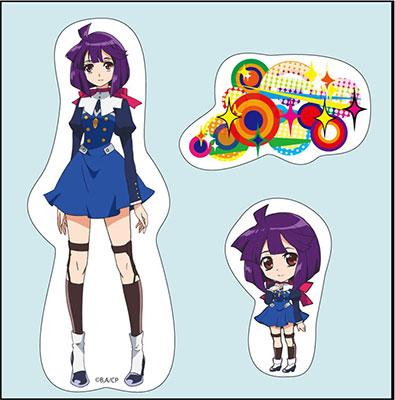 コウブツヤ コンクリート・レボルティオ～超人幻想～ デコレーションステッカー 02.星野輝子[まさめや]《在庫切れ》