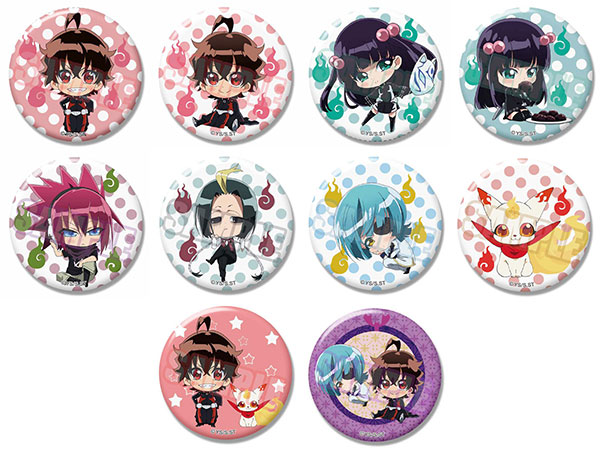 双星の陰陽師 トレーディング缶バッジ vol.1 10個入りBOX[エイベックス