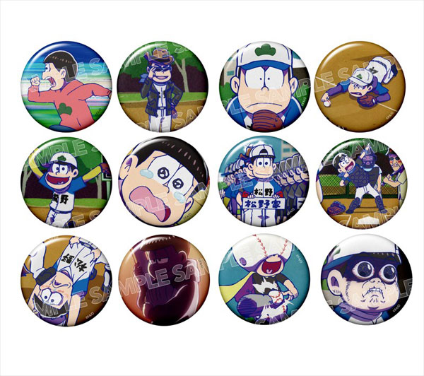 おそ松さん よくばり！ニートアイランド トレーディング缶バッジ12個セット おそ松さん よくばり！ニートアイランド'20 トレーディング缶
