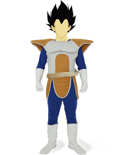 ドラゴンボールZ ベジータ戦闘服 /メンズ-フリーサイズ[コスパ]【送料無料】《在庫切れ》