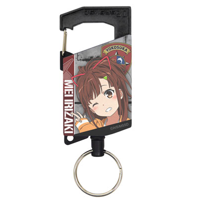 【中古】ハイスクール・フリート 西崎芽依フルカラーリールキーホルダー[コスパ]