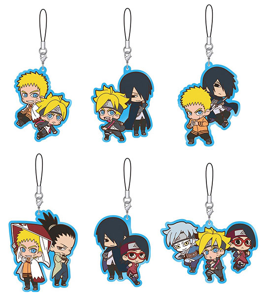 BORUTO -NARUTO THE MOVIE- ラバーストラップコレクション 6個入りBOX[ムービック]《在庫切れ》