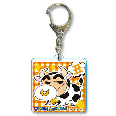 干支シリーズアクリルキーホルダー クレヨンしんちゃん/丑[ベルハウス]《在庫切れ》