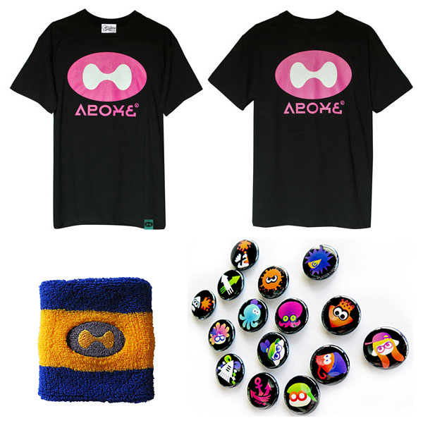 スプラトゥーン　splatoon イカノメT エディットモード 特典】スプラトゥーン イカノメTシャツ ブラック 大人用 XS[エディット