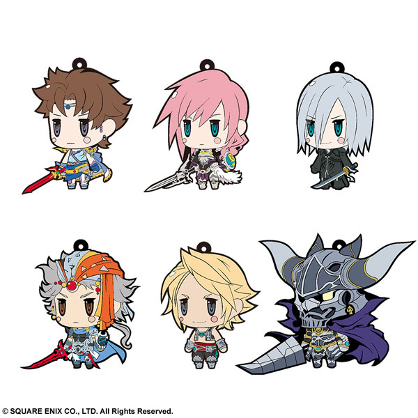 FINAL FANTASY トレーディングラバーストラップ Vol.7（6個入り