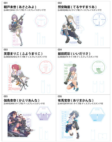 LittleArmoryアクリルフィギュアvol.1 6個入りBOX[トミーテック]《在庫 