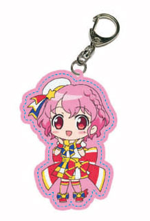 プリパラ レザーキーホルダー(レオナ)[市川甚商事]《在庫切れ》