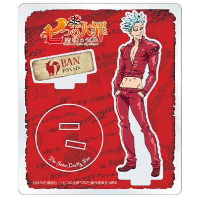 アニメ「七つの大罪」 アクリルフィギュア バン[A3/フィルター・インク]《在庫切れ》