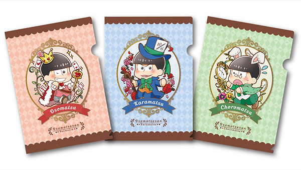 おそ松さん クリアファイル 約290枚 まとめ売り 大量売り ぷりっしゅ おそ松さん クリアファイルセット アリスver. A