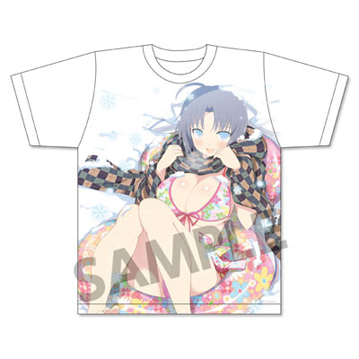 閃乱カグラ×UPPERS GIRL’S DOUBLE UPPER Tシャツ 雪泉 Mサイズ[ホビーストック]《在庫切れ》