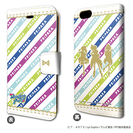 手帳型スマホケース「プリパラ」02/ドレッシングパフェ(iPhone6/6s専用)[A3]《在庫切れ》