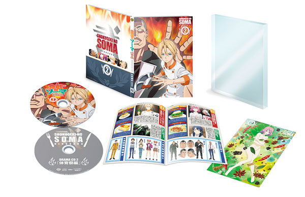 BD 食戟のソーマ 弐ノ皿 2 初回仕様版 (Blu-ray Disc)[ワーナー・ブラザース]《在庫切れ》