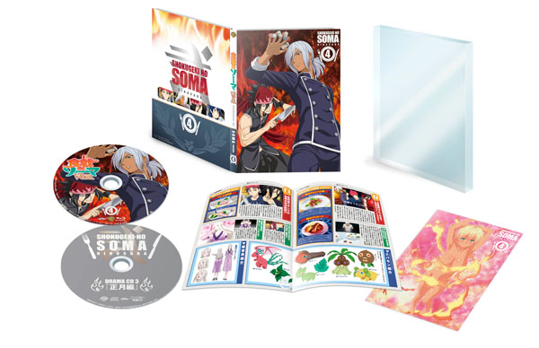 BD 食戟のソーマ 弐ノ皿 4 初回仕様版 (Blu-ray Disc)[ワーナー・ブラザース]《在庫切れ》