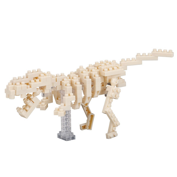 nanoblock(ナノブロック) NBC_185 ティラノサウルス骨格モデル（再販）[カワダ]《発売済・在庫品》