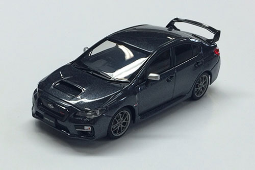 1円〜 エブロ 1/43 スバル WRX STI 2014 WHITE WRX スバル STI ブルー