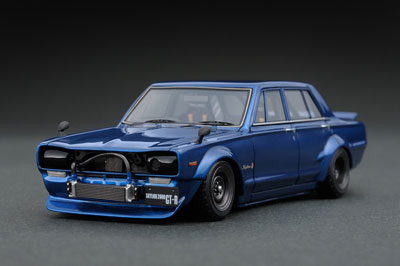 1/43 Nissan Skyline 2000 GT-R (PGC10) Semi Works Blue