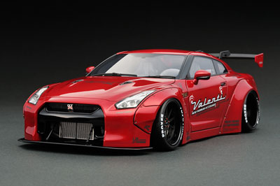 イグニッションモデル 1/18 LB R35 Red 1/18 LB WORKS GT-R(R35) Red Metallic[イグニッションモデル]【送料