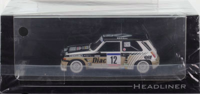 1/43 Renault 5 MAXI turbo (#12) 1985 Tour de Corse[ヘッドライナー]《在庫切れ》