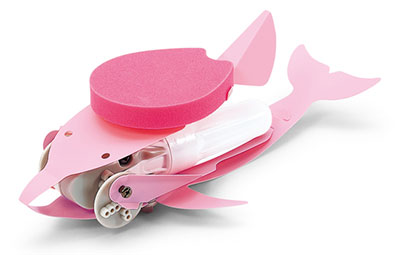 楽しい工作シリーズ No.224 泳ぐイルカ工作セット[タミヤ]《在庫切れ》