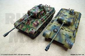 1/56 WWII ドイツ軍 V号戦車 パンター (D/A型) プラモデル