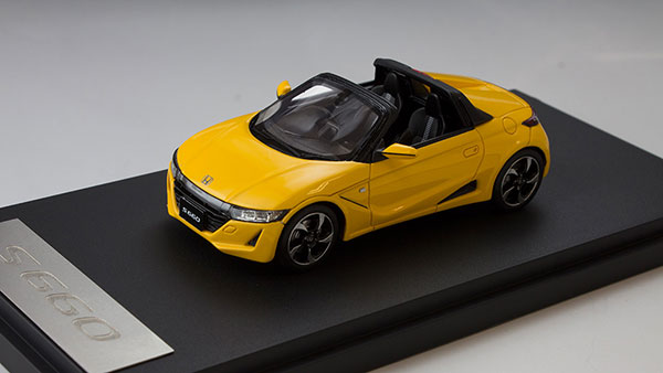 1/43 ホンダ S660 α (CVT) カーニバルイエローII[MARK43]《在庫切れ》