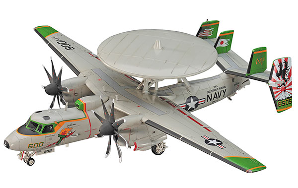 中古】(本体A-/箱B)1/72 E-2C ホークアイ2000“USS ロナルド レーガン