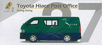 No.27 トヨタ ハイエース Hong Kong Post[TINY]《在庫切れ》