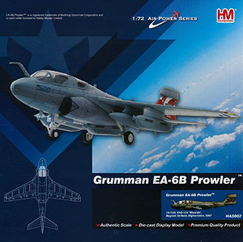 1/72スケールEA-6B プラウラー VAQ-133 ウィザーズのダイキャスト 1/72スケールEA-6B プラウラー VAQ-133 ウィザーズのダイ