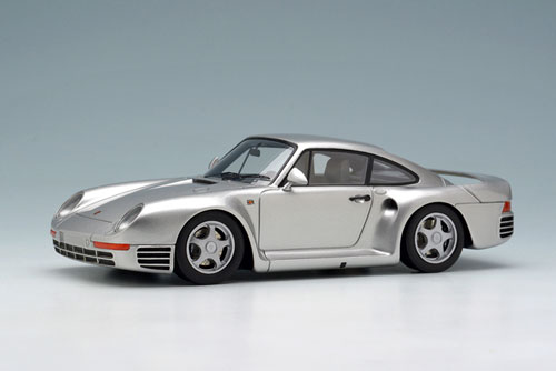 1/43 ポルシェ 959 1986 シルバー[メイクアップ]【送料無料】《在庫切れ》