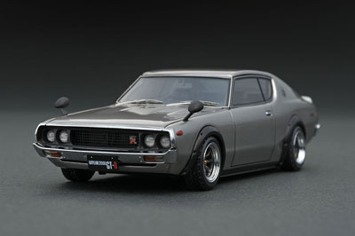 イグニッションモデル　1/43 スカイラインGT-X GC110 シルバー 1/43 Nissan Skyline 2000 GT-R (KPGC110) Silver[イグニッション