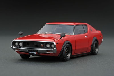 1/43 Nissan Skyline 2000 GT-R (KPGC110) Red[イグニッションモデル