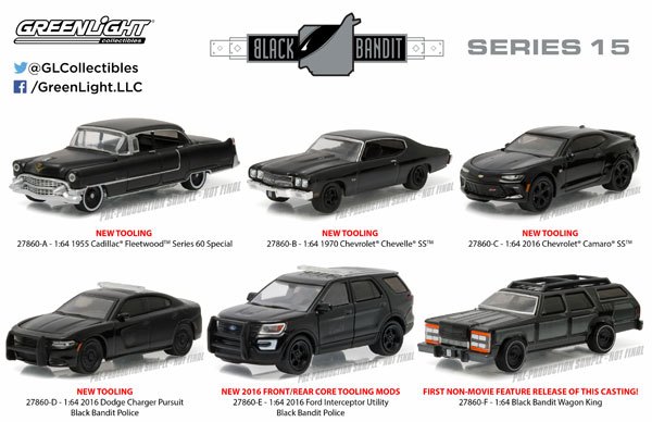 1/64 Black Bandit - SERIES 15 6種セットアソート[グリーンライト