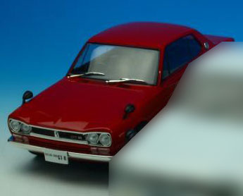 【1/18】スカイライン ハコスカ（KPGC10）赤 イグニッションモデル 1/18 ニッサン スカイライン 2000 GT-R