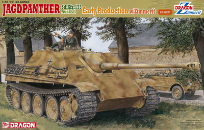 1/35 WW.II ドイツ軍 ヤークトパンター 駆逐戦車 G1 初期型 w/ツィ