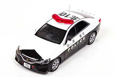 中古】RAI'S レイズ 1/43 トヨタ マークX 山梨県警察 所轄署地域警ら車両