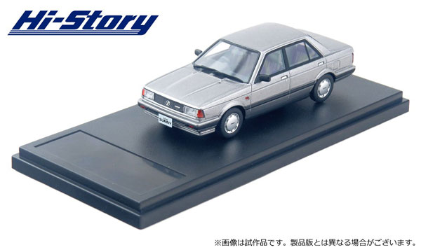 1/43 NISSAN SUNNY 1500 SUPER SALOON (1987) グレーメタリック[ハイストーリー]《在庫切れ》