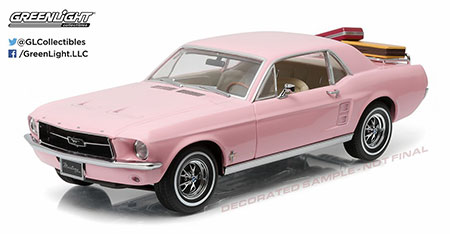 1/18 1967 Ford Mustang Coupe “Playboy Pink Mustang”[グリーン