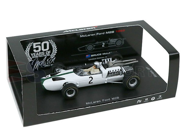 新品：未開封】スパーク 1/43 マクラーレン M2B フォード ひよ