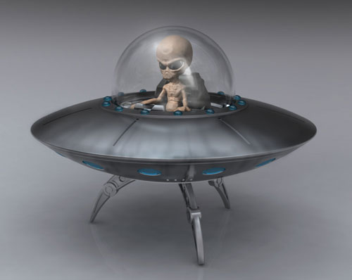 1/32 アルファ・ケンタウリ星系 U.F.O(短距離偵察型) 2機セット