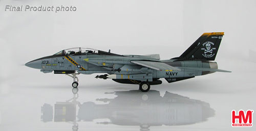 1/72 F-14B トムキャット 第103戦闘攻撃飛行隊 “ジョリー・ロジャース 2004”[ホビーマスター]《在庫切れ》