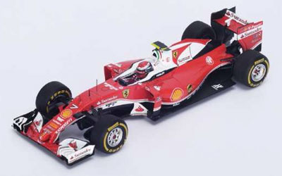 1/18 Ferrari SF16-H No.7 2nd Bahrain GP 2016 Kimi Raikkonen[ルック