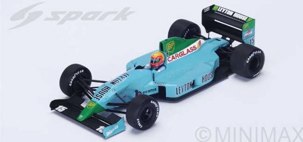 1/18 March Leyton House CG901 No.15 French GP 1990 Mauricio Gugelmin[スパーク ]《在庫切れ》