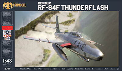 1/48 リパブリック RF-84F サンダーフラッシュ プラモデル[TANMODEL
