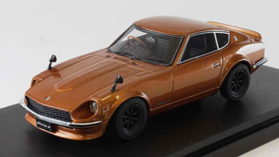 1/43 ニッサン フェアレディ Z (S30) カスタムバージョン メタリックオレンジ[MARK43]《在庫切れ》