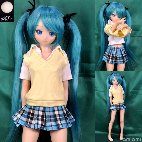 ポップメイト ミュウ 制服ver. フルオプションセット スキン・ライトピンク 完成品ドール[東京ドール]《在庫切れ》