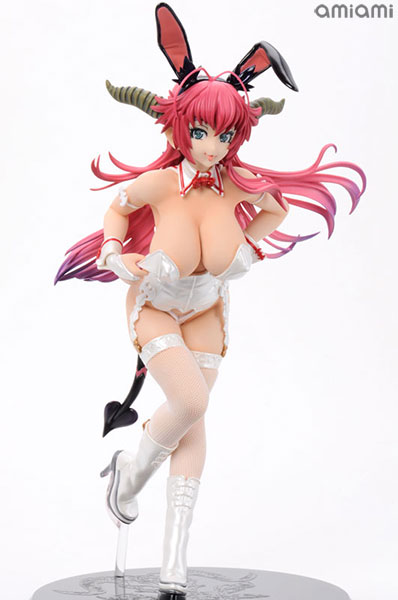 【中古】七つの大罪 魔王黙示録 色欲の章 魔惑バニーガール ノ節 白色ノ項 羞刊CHERRYBOY広報両面クロスポスター付き限定版 1/7 完成品フィギュア(月刊ホビージャパン2016年1月号＆2月号 誌上通販、一部販売店限定)[ホビージャパン/AMAKUNI]