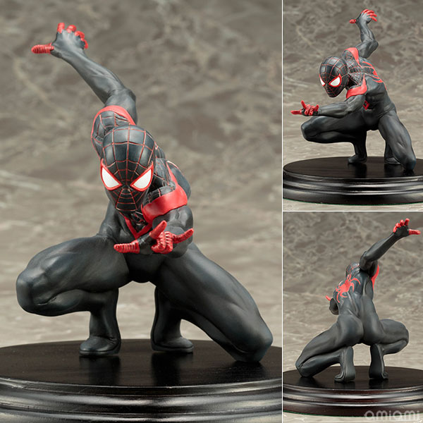 Artfx スパイダーマン マイルズ モラレス Marvel Now 1 10 簡易組立キット 再販 コトブキヤ ０５月予約